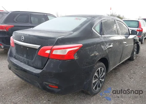 2019 Nissan Sentra z USA, uszkodzony, nr VIN 3N1AB7AP8KY265411